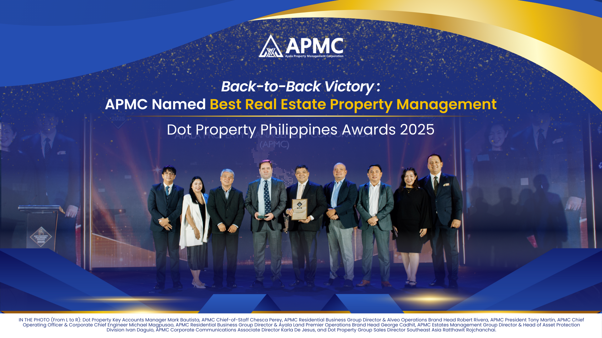 Back-to-Back Victory : APMC Named Best Real Estate Property Management