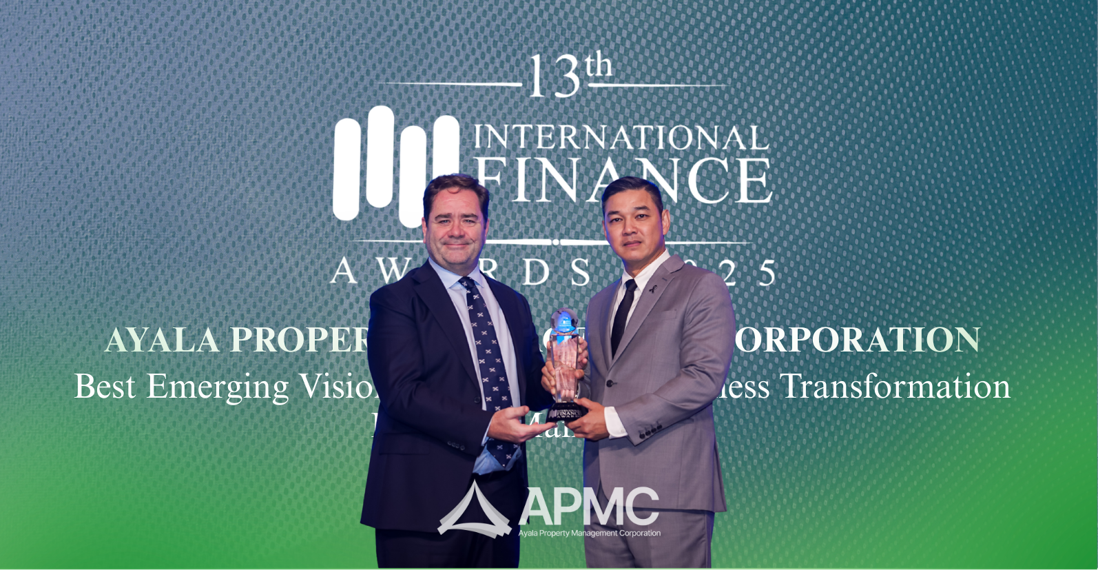 APMC President Tony Martin Named Best Emerging Visionary President in